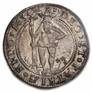 1634 German States Brunswick Silver Taler Wild Man AU