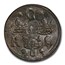 1636 Sweden 1/4 Ore AU-58 PCGS (Brown)