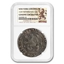 1639 Netherlands AR New York Lion Dollar Zwolle Genuine NGC 1639 Netherlands AR New York Lion Dollar Zwolle Genuine NGC