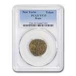 (1640-1680) Undated New Yorke In America Token PCGS VF-35 PCGS