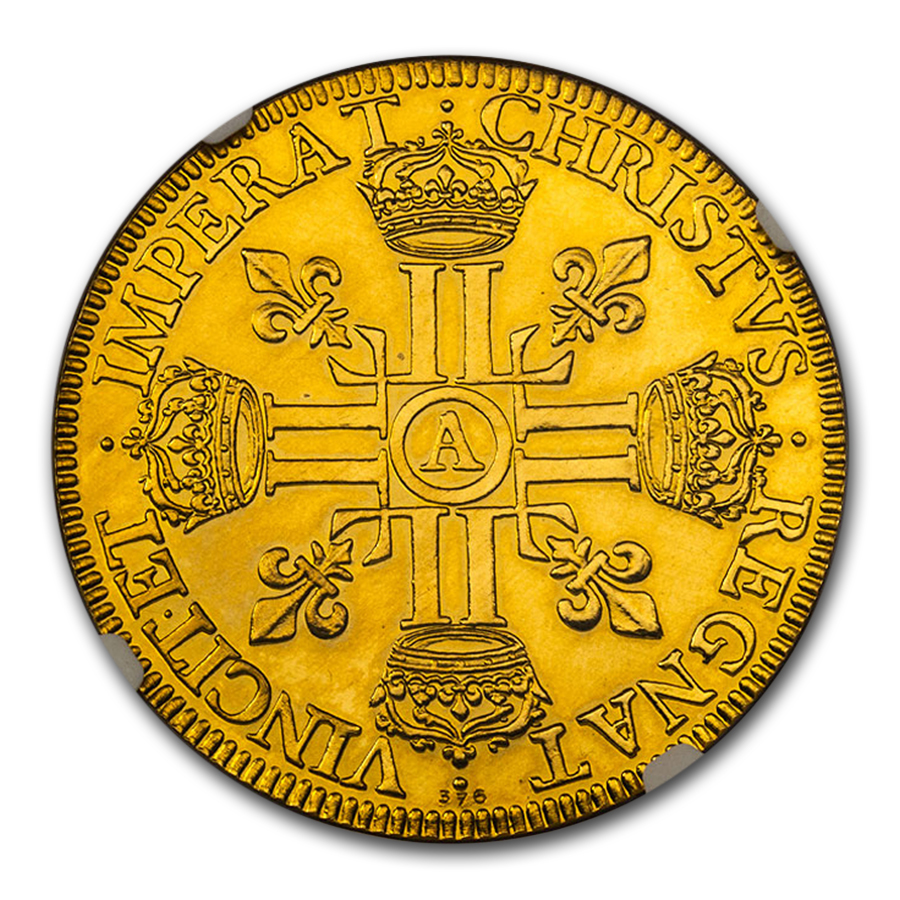 Buy 1640 France Gold Restrike 10 Louis D'Or Louis XIII MS-65 NGC