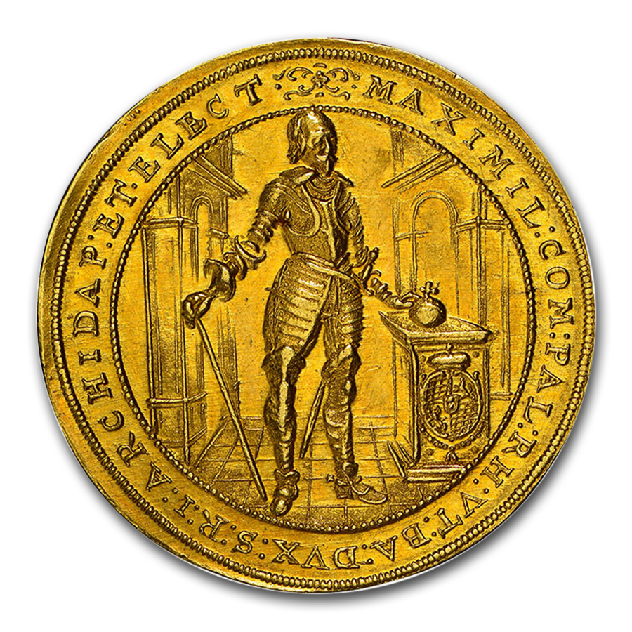 Buy 1640 German State Bavaria Gold 5 Ducats Maximilian I MS-62 NGC