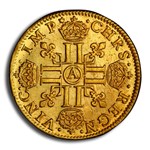 1641-A France Gold Louis d'Or Louis XIII MS-61 PCGS