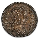 1644-A Louis XIV 1/48 ECU Pattern MS-62 PCGS