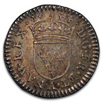 1644-A Louis XIV 1/48 ECU Pattern MS-62 PCGS