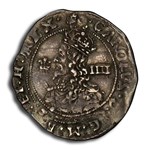 1644 Great Britain Silver 4 Pence Charles I AU-50 PCGS