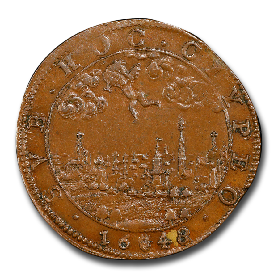 Jeton Ancien En Bronze - Daté 1652 - Pièce De Collection Numismatique