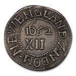 1652 Oak Tree Shilling "IN at BOT" Var AU-50 PCGS