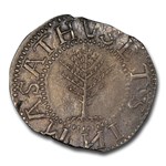 1652 Pine Tree Shilling MS-61 PCGS (Large Planchet, Rev N)