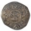 1652 Pine Tree Threepence No Pellets MS-61 PCGS
