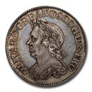 1658 Great Britain Silver Shilling Oliver Cromwell MS-63 NGC 1658 Great Britain Silver Shilling Oliver Cromwell MS-63 NGC