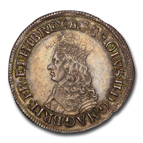 (1660-62) Great Britain Silver Shilling Charles II AU-55 PCGS (1660-62) Great Britain Silver Shilling Charles II AU-55 PCGS