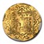 1660 Netherlands Gold 2 Ducat AU-55 NGC