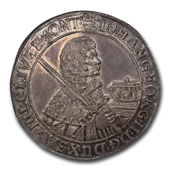 1661 Germany Silver Thaler Georg II MS-66 NGC 1661 Germany Silver Thaler Georg II MS-66 NGC