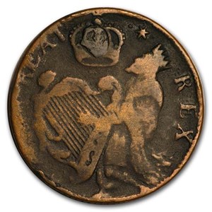Buy (1663-1672) St. Patrick Half Penny Fine (Details) | APMEX