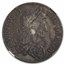 1663 Great Britain Silver Crown Charles II Fine-15 NGC
