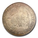 1664 Germany Silver 1 1/2 Thaler August II AU-55 NGC