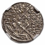 1681 German States Trier Silver 4 Pfennigs MS-63 NGC