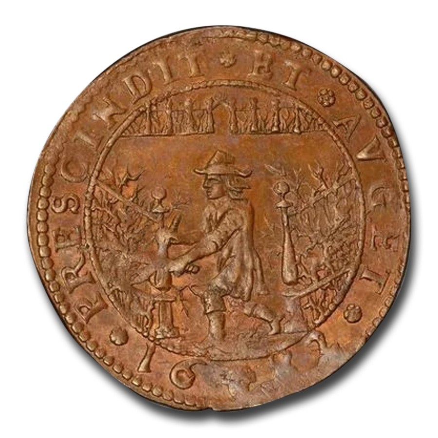 1682 Netherlands Jeton MS-62 PCGS (Brown)