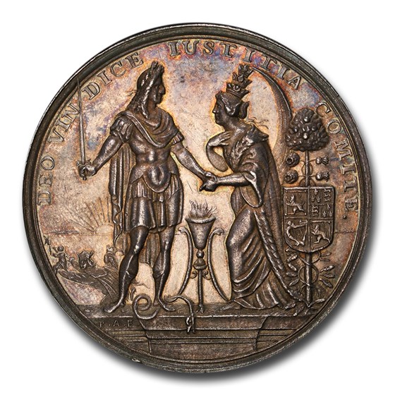 1688 Great Britain Silver Medal James II MS-61 PCGS 1688 Great Britain Silver Medal James II MS-61 PCGS