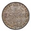 1691 Great Britain Silver 1/2 Crown William and Mary AU-50 NGC