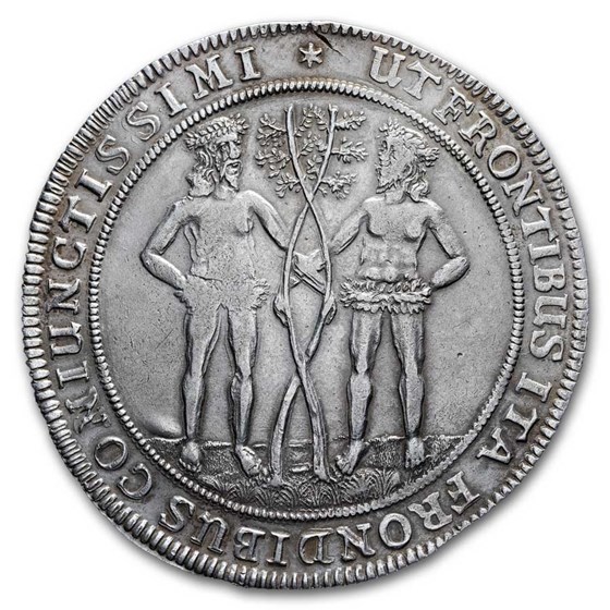 1691 RB German States Brunswick Wolfenbuttel Silver Thaler AU 1691 RB German States Brunswick Wolfenbuttel Silver Thaler AU