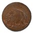 (1694) London Elephant Token 1/2 Penny MS-65 BN PCGS (Thin)