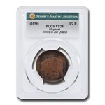 (1694) London Elephant Token 1/2 Penny VF-25 PCGS (Sword 2nd Qrt)