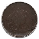 1694 London Elephant Token AU-50 PCGS (Diagonals)