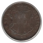 1694 London Elephant Token AU-50 PCGS (Diagonals)