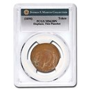 (1694) London Elephant Token MS-63 PCGS ( BN, Thin Planchet)