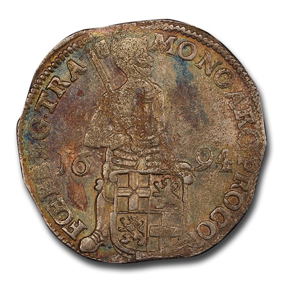 1694 Netherlands Silver Ducat MS-62 PCGS 1694 Netherlands Silver Ducat MS-62 PCGS