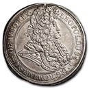 1695-K-B Hungary Silver Thaler AU