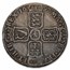 1697 Great Britain Silver Half Crown William III Fine