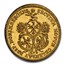 1700 Germany Gold 1/2 Ducat MS-62 NGC (Nurnberg)