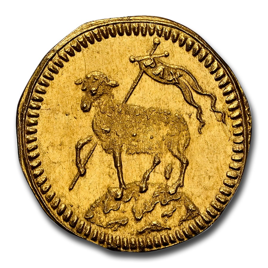 1700 Germany Gold 1/4 Ducat MS-65 NGC (Nurnberg)