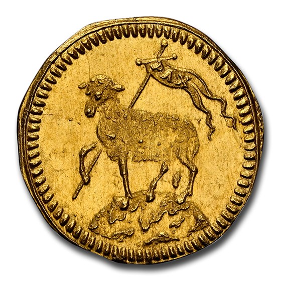 1700 Germany Gold 1/4 Ducat MS-65 NGC (Nurnberg) 1700 Germany Gold 1/4 Ducat MS-65 NGC (Nurnberg)