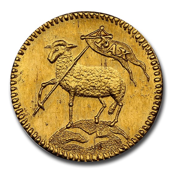 1700 Germany Gold 1/4 Ducat MS-66 NGC (Nurnberg) 1700 Germany Gold 1/4 Ducat MS-66 NGC (Nurnberg)