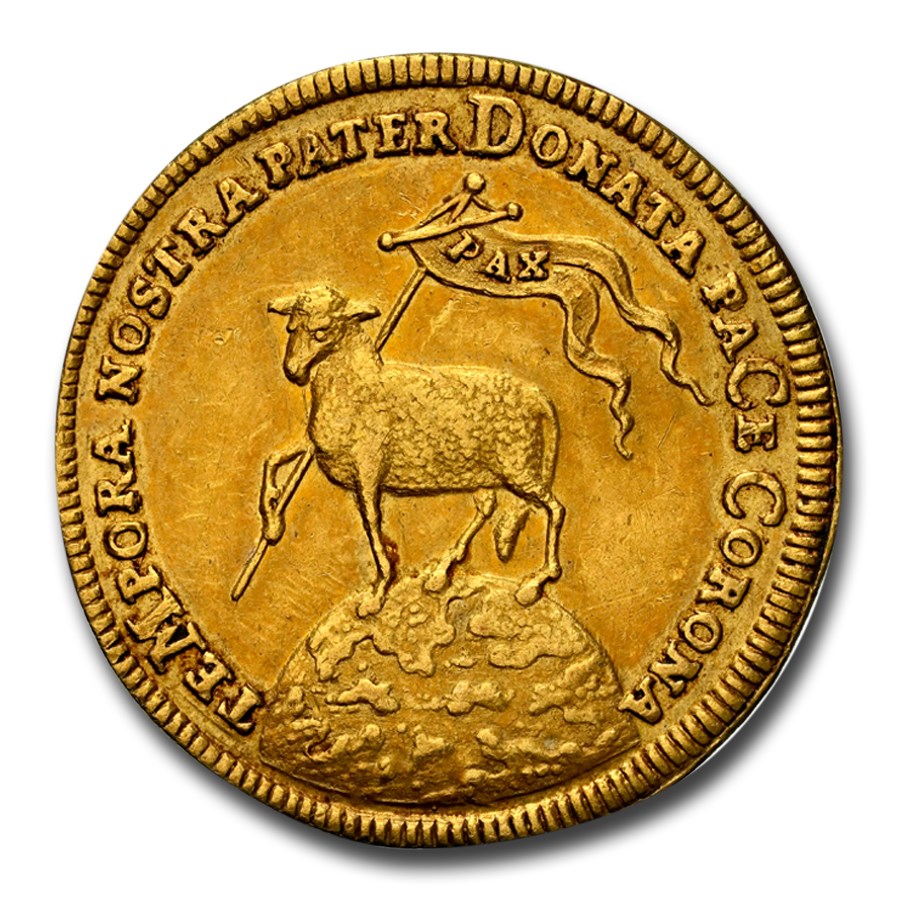 (1700) Germany Gold Ducat AU-55 NGC