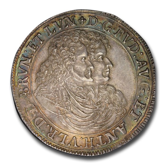 1700 Germany Silver Thaler MS-62 PCGS (Bruns-Wolf) 1700 Germany Silver Thaler MS-62 PCGS (Bruns-Wolf)