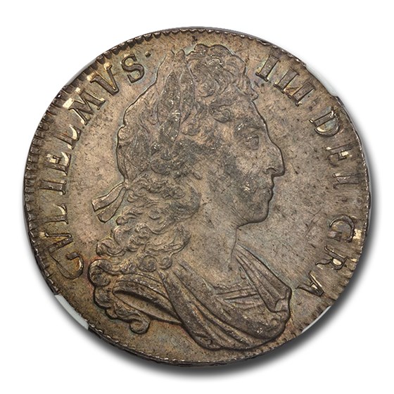 1700 Great Britain Silver Crown William III MS-62+ NGC 1700 Great Britain Silver Crown William III MS-62+ NGC