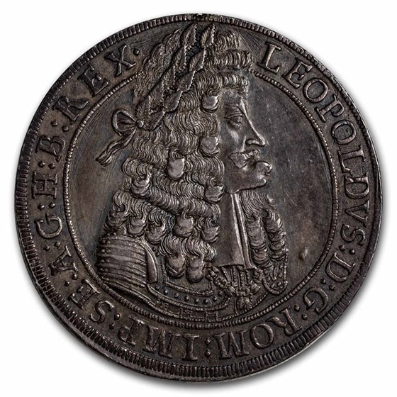1701 Austria Silver Thaler Leopold The Hogsmouth AU 1701 Austria Silver Thaler Leopold The Hogsmouth AU