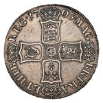 1703 Great Britain Silver Crown Anne AU-50 NGC