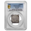 1704 German States Silver Gulden VF-35 PCGS (Siege Coinage)
