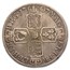 1707 Great Britain Silver Halfcrown Anne Fine