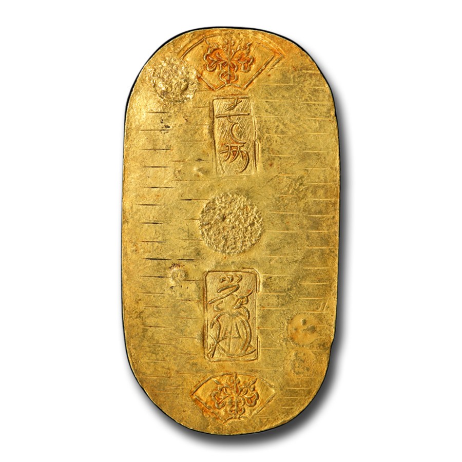 Buy (1710-1714) Japan Hoei AV Koban, 1 Ryo AU-58 PCGS | APMEX