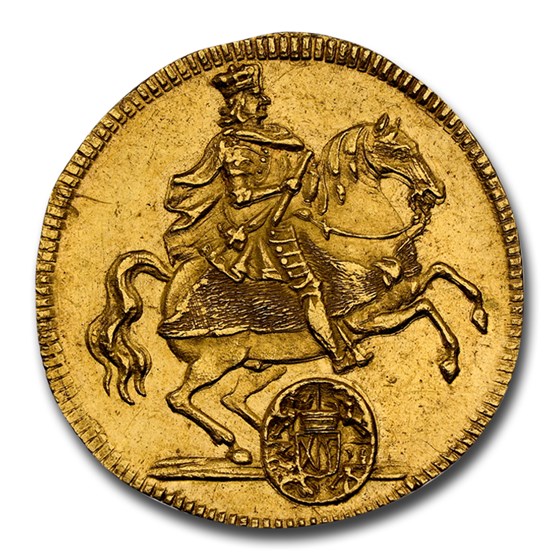1711 Germany Gold Ducat August I MS-64 NGC 1711 Germany Gold Ducat August I MS-64 NGC