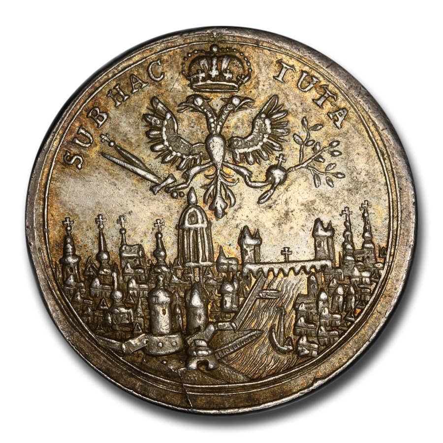1711 Germany Silver 1/4 Thaler MS-62 PCGS (Frankfurt)