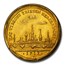 1713 Netherlands Gold Medallic Ducat AU-58 PCGS