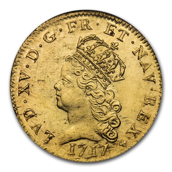 1717-A France Gold Louis D'or MS-64 NGC 1717-A France Gold Louis D'or MS-64 NGC